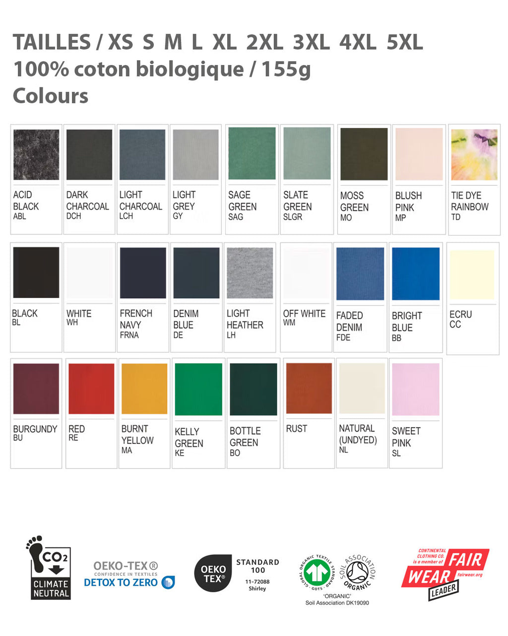 Pack 30 t-shirts personnalisés